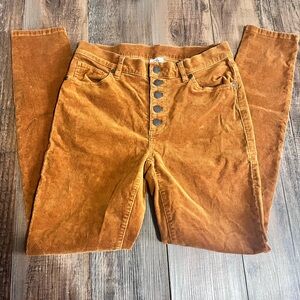 CAbi Corduroy Trousers Sz 6